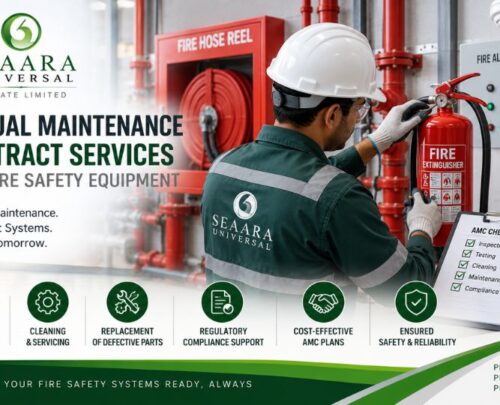 Annual Maintenance Contract services for fire safety equipment