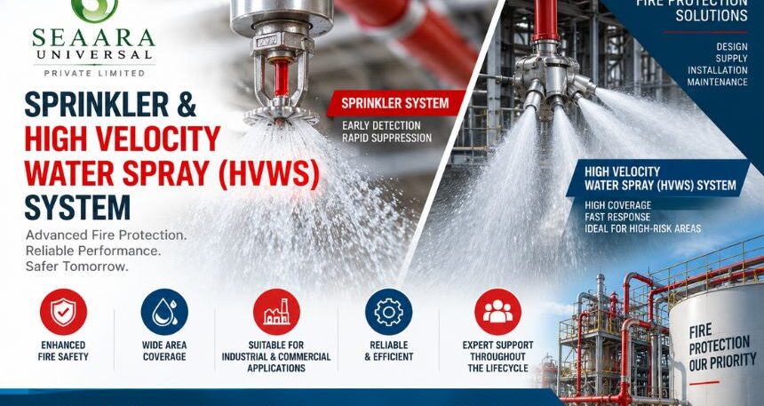 Sprinkler & High Velocity Water Spray System (HVWS) - Seaara