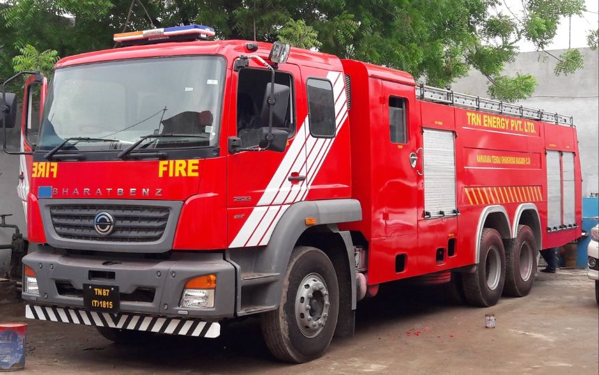 water tender vehicle