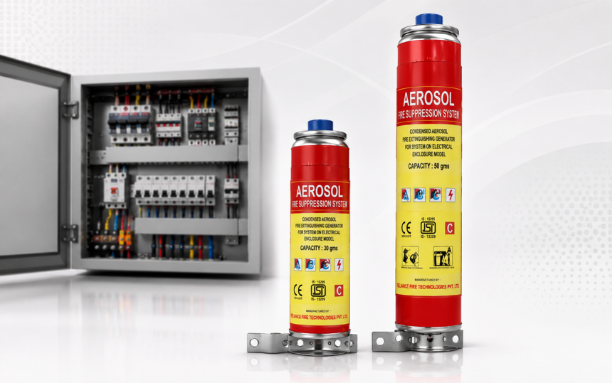 Aerosol Suppression Products for Electrical Panel