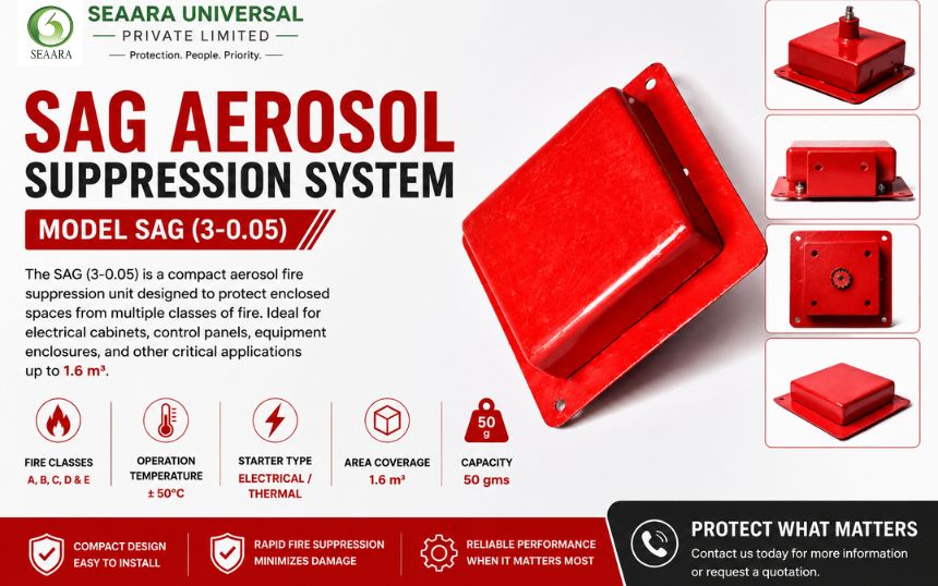 SAG Aerosol Suppression System – Model SAG (3-0.05)