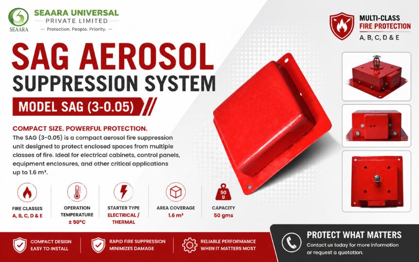SAG Aerosol Suppression System – Model SAG (3-0.05)
