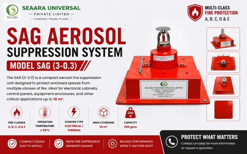 SAG Aerosol Suppression System – Model SAG (3-0.3)