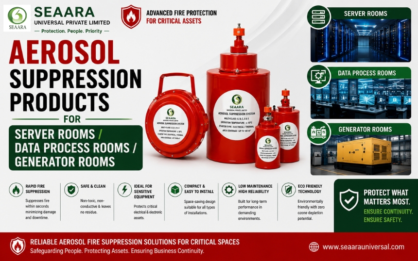 Aerosol Suppression Products for Server Rooms