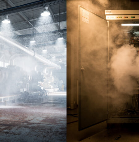 Aerosol vs Water Mist Fire Suppression for Industry Aerosol vs Water Mist Fire Suppression for Industry