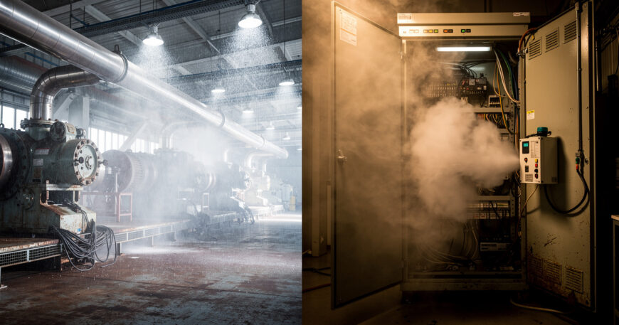 Aerosol vs Water Mist Fire Suppression for Industry