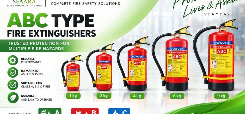 ABC Type Fire Extinguisher
