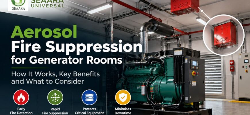 Aerosol Fire Suppression for Generator Rooms
