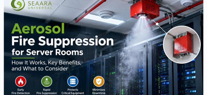 Aerosol Fire Suppression for Server Rooms